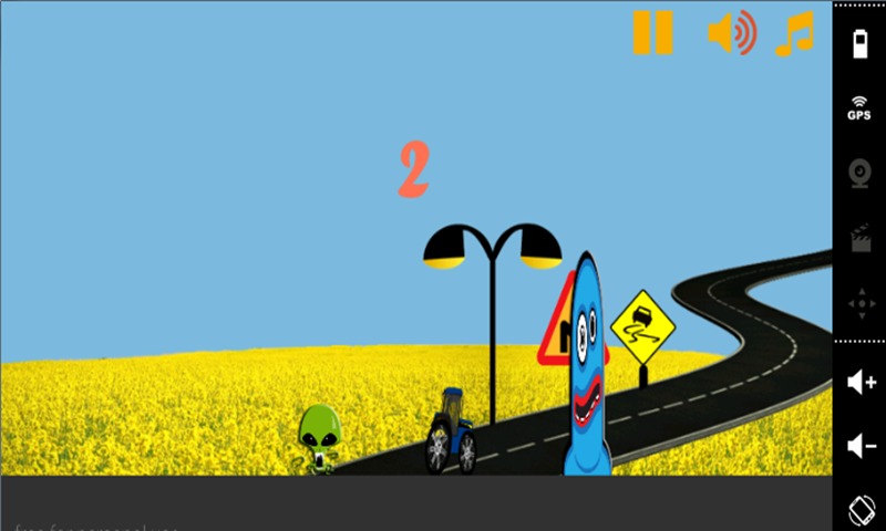 Hop Tractors Run Game截图3