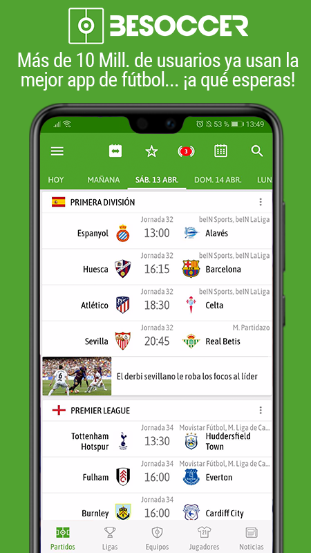 Resultados de Futbol截图1