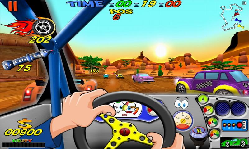 Cartoon Racing Free截图4