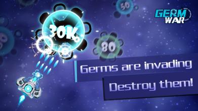 Germ War  Space Shooting Game截图4