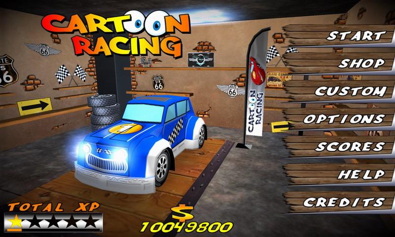 Cartoon Racing Free截图1