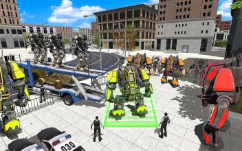 War Robot Truck Cargo Simulator 2019截图5