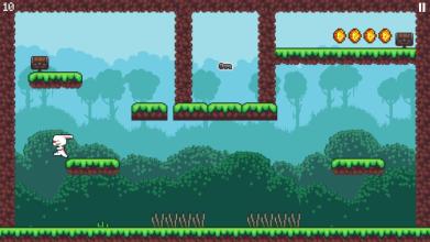 Rabbit Runner  2D Pixel Jump Game截图4