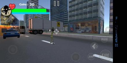 Firing stickman   Fire Squad battle strike截图1