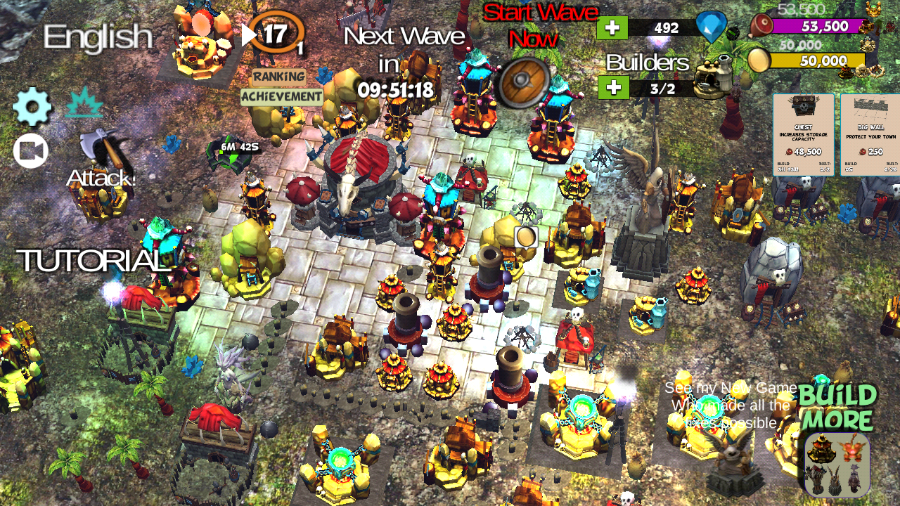 Clash Of Orcs & Tower Defense截图5