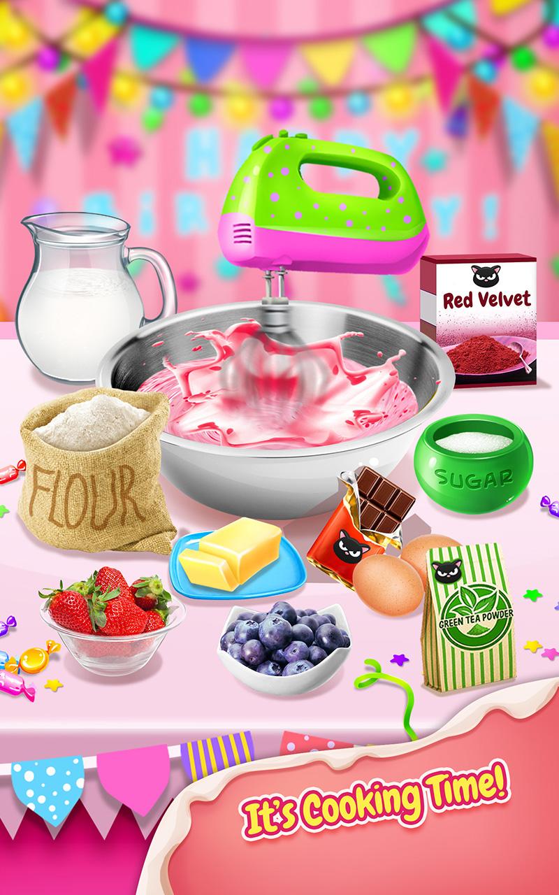 Sweet Birthday Cake Maker截图3