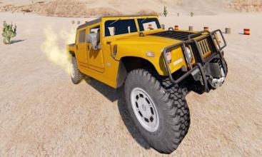 Desert Monster Truck Stunts - Camel Racing Game截图1