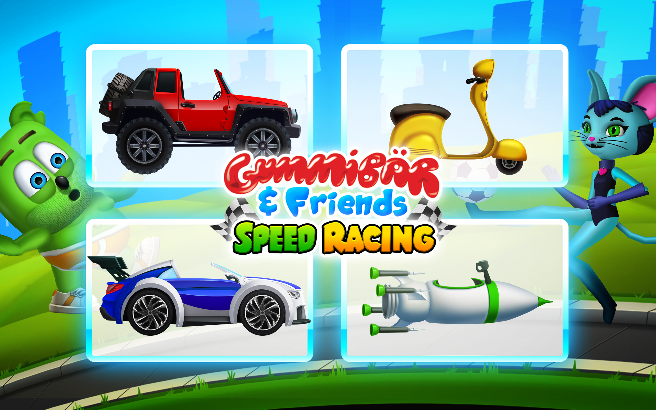 GummyBear and Friends speed racing截图1