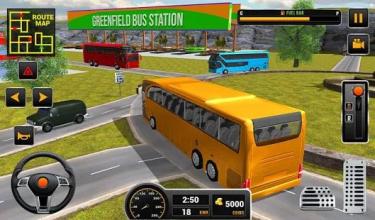 Coach Bus 2018: City Bus Driving Simulator Game截图2