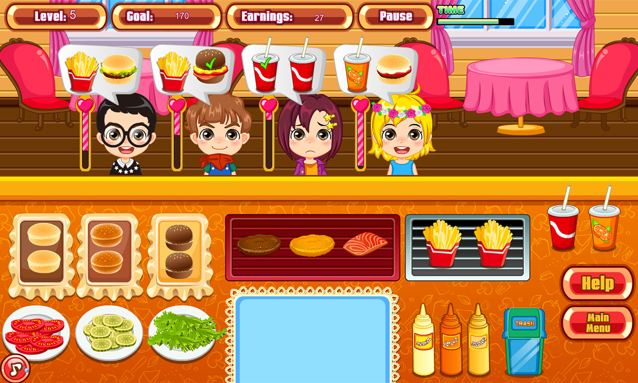 Burger Shop Maker截图5