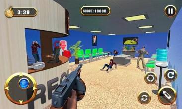 Destroy Office: Stress Buster FPS Shooting Game截图1