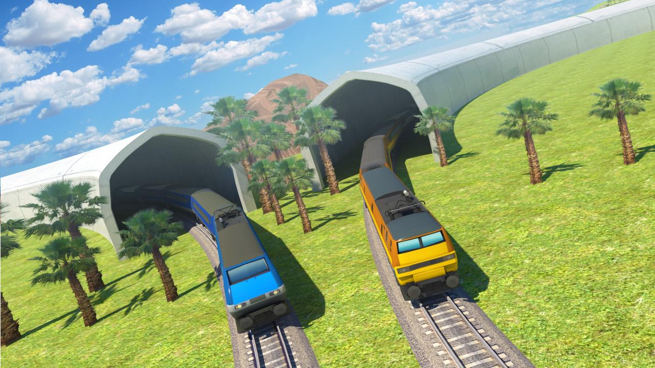 Euro Train Driver 3D: Russian Driving Simulator截图3