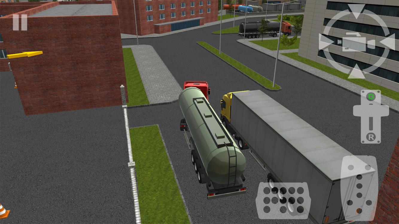 Semi Driver Trailer Parking 3D截图4