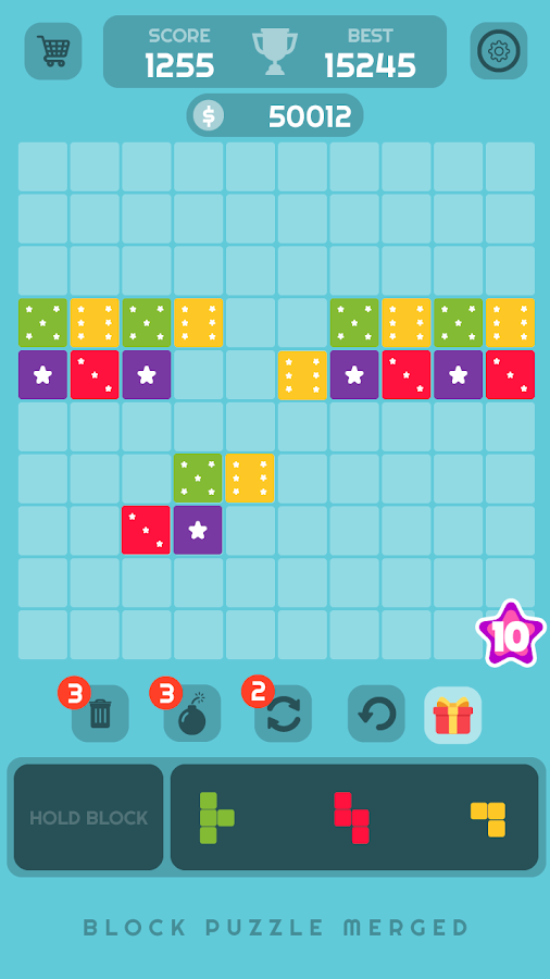 Block Puzzle: Merged截图5