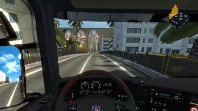 Real Scania Truck Driving 3D截图3