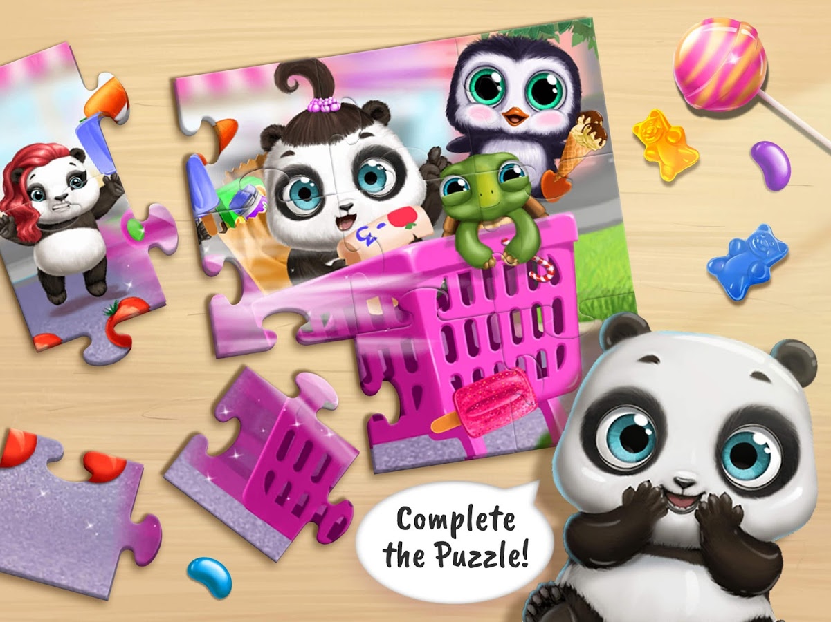 Kids Puzzle World - Free Animal & School Jigsaws截图1