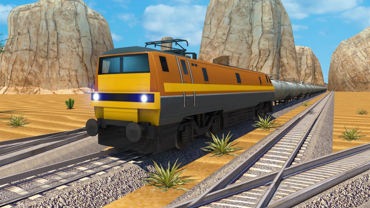 Euro Train Driver 3D: Russian Driving Simulator截图1