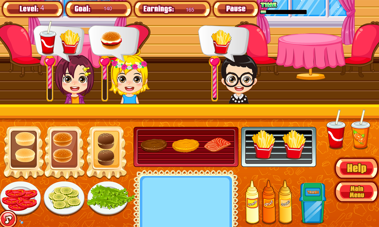 Burger Shop Maker截图4