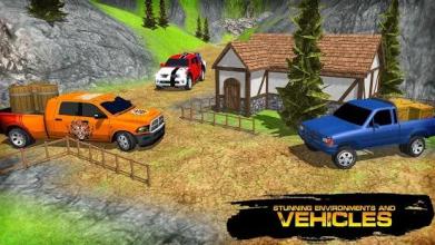 Hilux Offroad Pickup Truck Driving Simulator 3D截图5