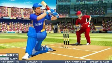 Cricket Games - Boys Vs Girls Cricket截图2