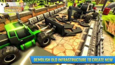 Real Excavator Simulator 2018-Crane Game截图3