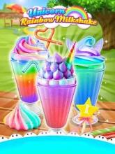 Unicorn Food - Rainbow Ice Cream Milkshake截图4