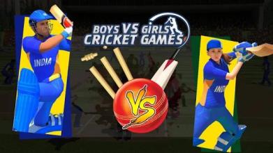 Cricket Games - Boys Vs Girls Cricket截图5