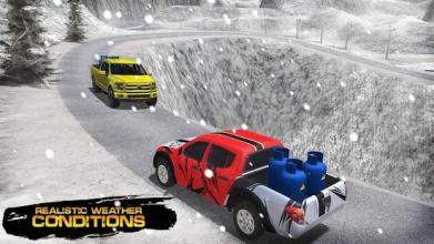 Hilux Offroad Pickup Truck Driving Simulator 3D截图3