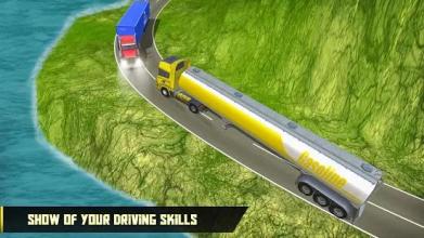 Oil Tanker Transport Offroad Driving Simulator 3D截图3