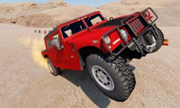 Desert Monster Truck Stunts - Camel Racing Game截图3