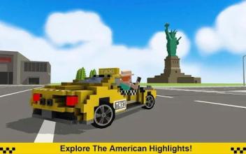 Crazy Taxi Driver: American Blocky Cab截图4