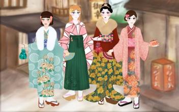 Japanese Traditional Fashion - Makeup & Dress up截图1