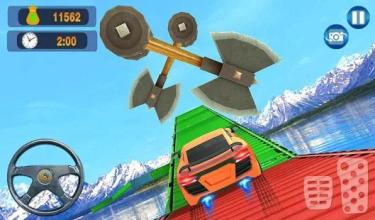 Mega ramp car driving - impossible car flip截图3