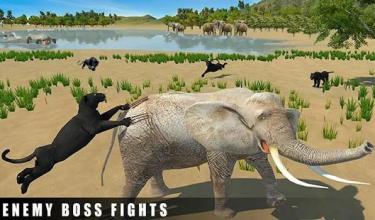 Black Panther Wild Animals Games Big Cat Simulator截图2