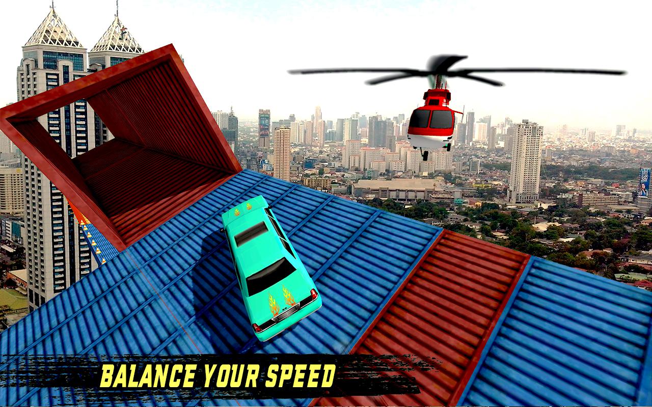 Extreme Limo Mega Ramp - Car Driving Games 3D截图5