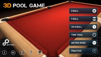 3D Pool Game Free截图3