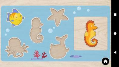 Baby Games Animal Puzzles截图2