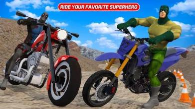 Offroad Superhero Bike Racing Adventure截图5