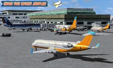 Airplane Flight Simulator 3D City Flying Aviation截图3