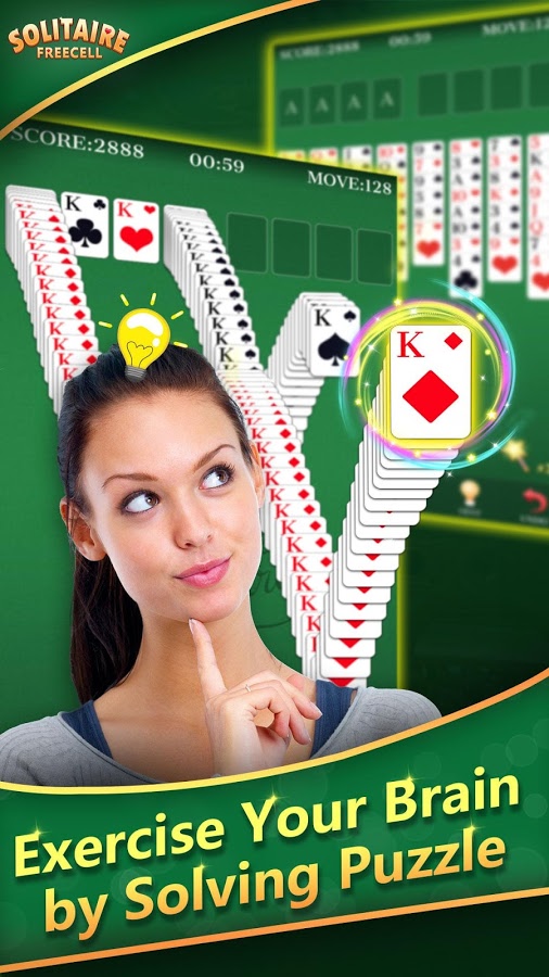 FreeCell Solitaire -Classic & Fun Card Puzzle Game截图4