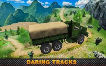 4x4 Army Truck Driving Simulator Mountain Climb截图4