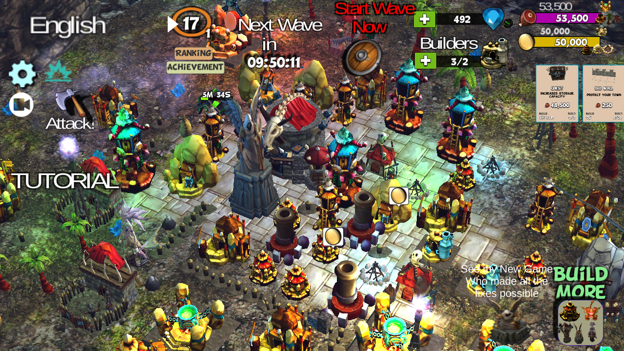 Clash Of Orcs & Tower Defense截图2