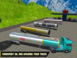 Oil Tanker Transport Offroad Driving Simulator 3D截图5