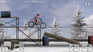 Bike Trial Snow Ride截图1