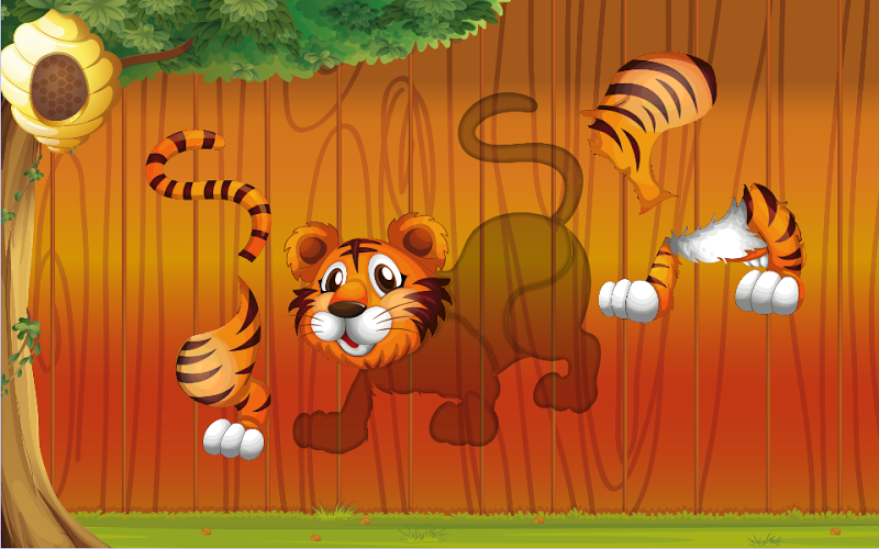 Puzzles for kids Zoo Animals截图2