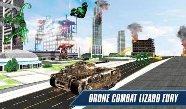 Big Lizard Russian Spy Transforming Robot Games截图3