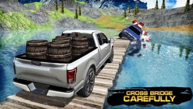 Hilux Offroad Pickup Truck Driving Simulator 3D截图4