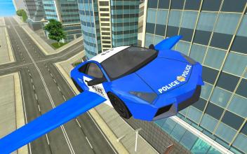 Police Flying Cars Futuristic Sim 3D截图1