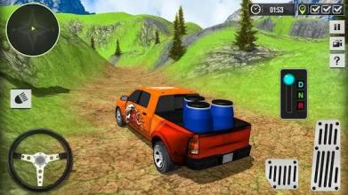 Hilux Offroad Pickup Truck Driving Simulator 3D截图1