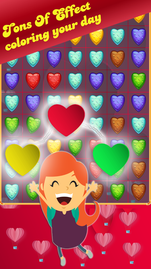 Sweet Love - Valentine's Day Match 3 Game截图1